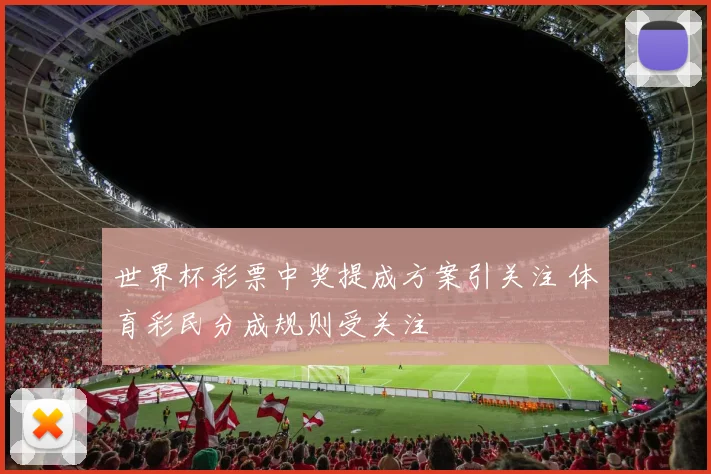 世界杯彩票中奖提成方案引关注 体育彩民分成规则受关注